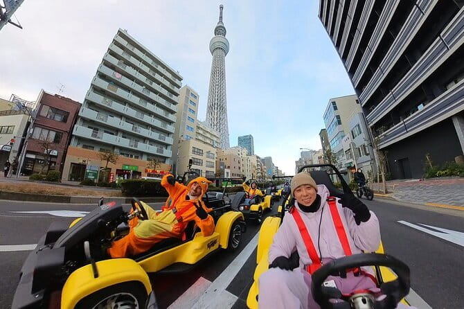 Go Karting Tokyo Bay Experience | 9 Top Destinations in 120 Mins - Ryogoku and the sumo connection, plus the Tokyo Sword Museum stop
