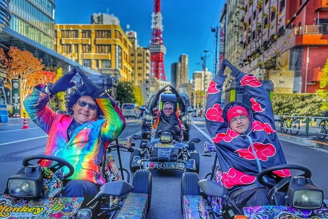 Go Karting Tokyo Old Town Experience | 8 Destinations in 100 Mins - Eight stops through Old Town, what each one adds