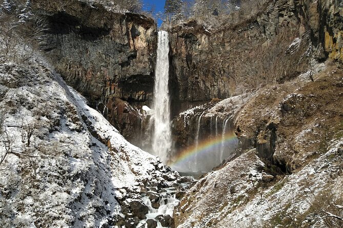 Guided Private Nikko Tour GREEN NUMBER PLATES - Stop 3: Kegon Falls, Japan’s top waterfall stop in a day