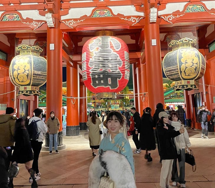 Guided Tour of Walking and Photography in Asakusa in kimono - Starting at Asakusa Station, then stepping into your kimono look