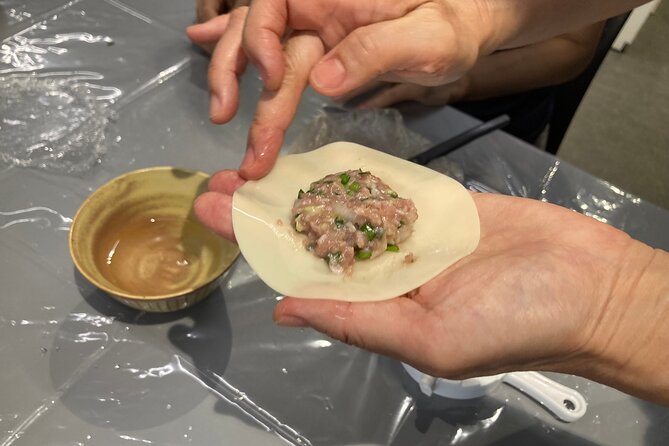 Gyoza Making from Scratch- Tokyo Ultimate Cooking Class - The juicy filling secret (and how to use it at home)