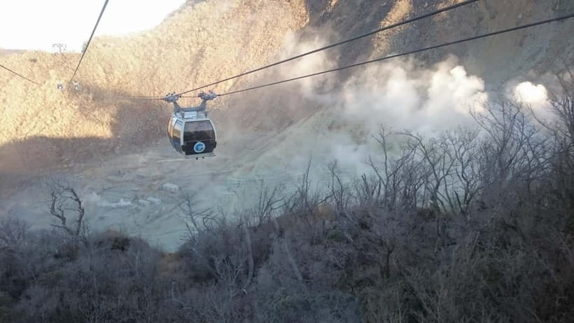 Hakone Adventure: Explore Nature’s Beauty and Tranquility - Cable car and ropeway: rising above the caldera’s volcanic terrain