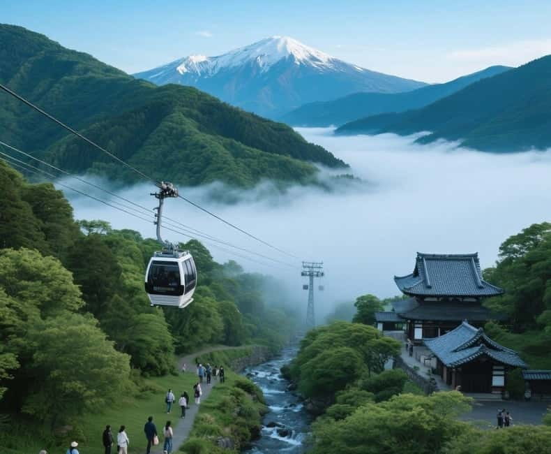 Hakone: Customizable Full Day Tour with Private Transfer - How pickup and drop-off work, including Hakone Yumoto station