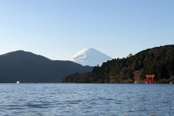 Hakone Private Two Day Tour from Tokyo with Overnight Stay in Ryokan - Day 1 routing: Lake Ashi, ropeway views, and Gora-area stops