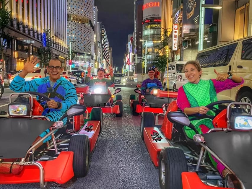 Iconic Tokyo Uptown Landmarks Go Kart Tour (120 Minutes) - When to Ride: Neon Hours, Rain, and What to Wear