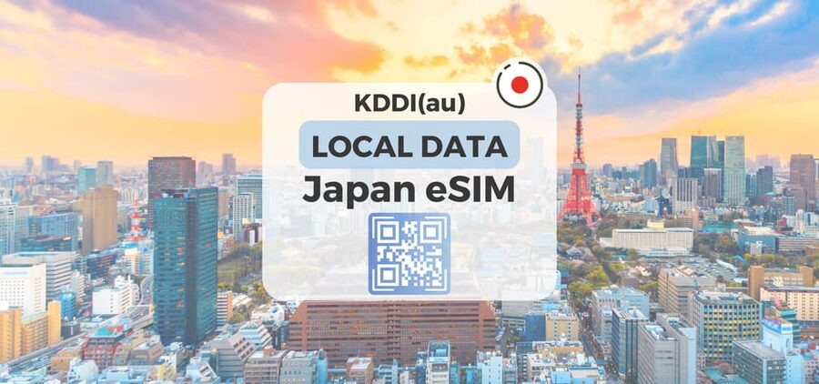 Japan: eSIM with Unlimited Local 4G/5G Data - What happens after you arrive: getting online fast on Honshu