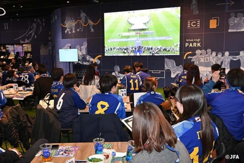 Japan Football Association museum tour at 「blue-ing!」 - Goods shopping inside the same football universe