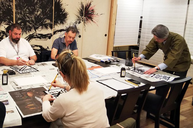 Japanese Calligraphy Experience - A one and a half hour calligraphy class in Tokyo that actually produces a keepsake
