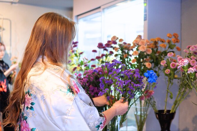 Japanese flower arranging (Ikebana) Experience/Workshop in Tokyo - Instructor Help That Actually Changes Your Arrangement