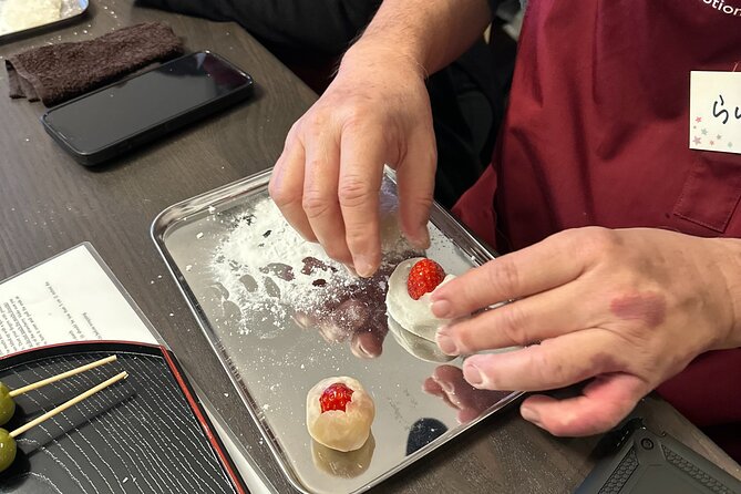 Japanese Sweets (Mochi & Nerikiri) making at a Private studio - English Instruction and the Advantage of a Certified Teacher