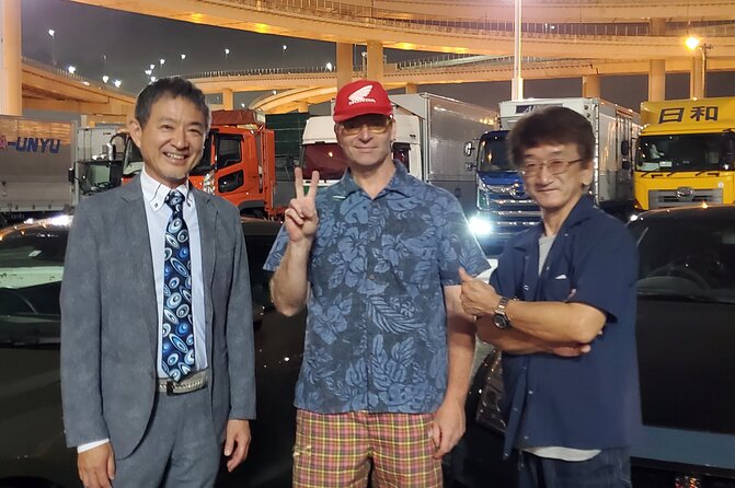 JDM Itasha trip to famous car meet up spot Daikoku Parking - Your driver and the car talk: safety plus stories