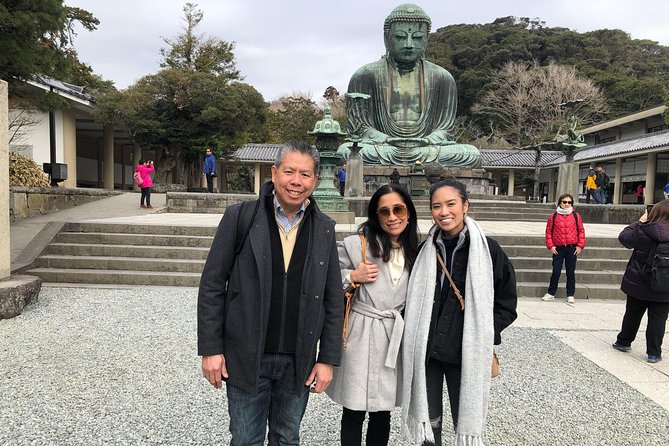 Kamakura 8 hr Private Walking Tour with Licensed Guide from Tokyo - Your best stops: Great Buddha, Hasedera, and the bamboo grove