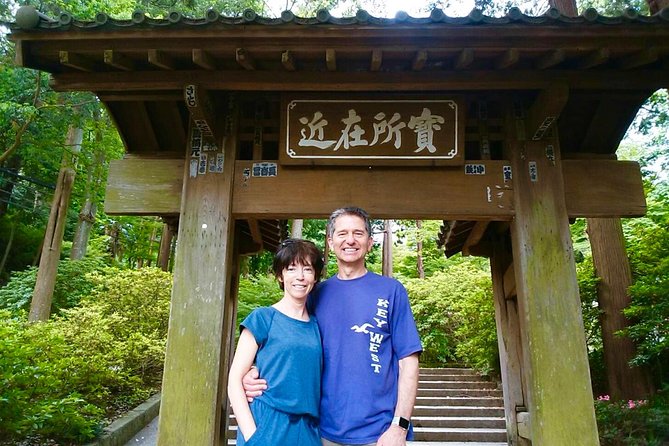 Kamakura Private Tour: Temples, Nature, and the Great Buddha - Hasedera Temple and Yuigahama Beach ocean views
