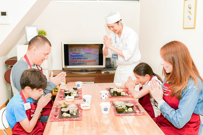 Kid-Friendly Sushi Making Class in Tokyo (English-Led) - English-led teaching, small-group attention, and the guides by name