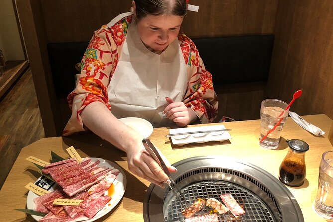 Kimono and Tea Ceremony in Asakusa Private Food Tour With Guide - Nakamise Shopping Street: snacks, souvenirs, and time to browse