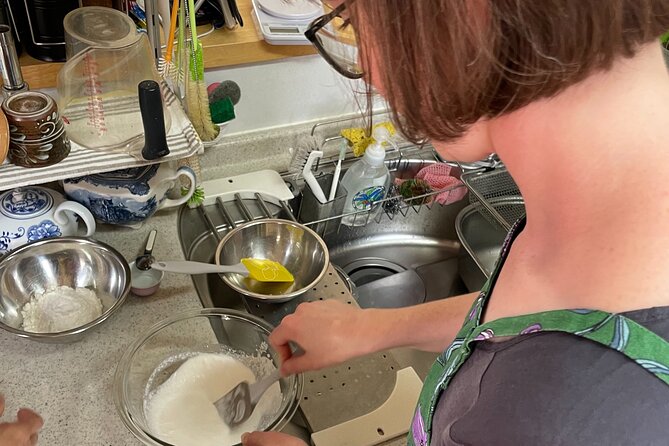 Let's make Wagashi at private home in Yokohama, suburban Tokyo - The Class Flow: Five Pieces Made, One Shared Bite