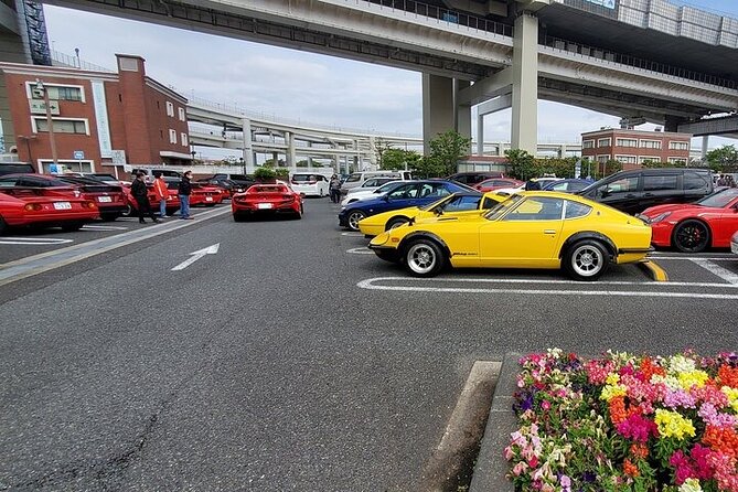 Luxury van Ride to famous car meet up spot Daikoku - The Tokyo drive: elevated highways and skyline moments