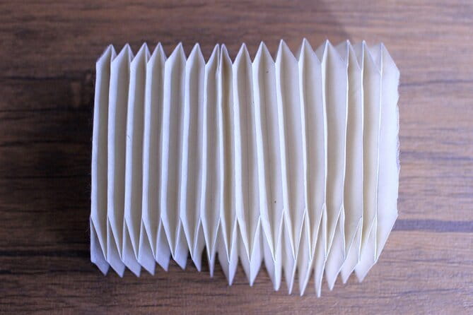 Mini Origami Lamp and Mizuhiki knot Belt Workshop in Ueno - How the workshop runs, washi basics to finished lamp light