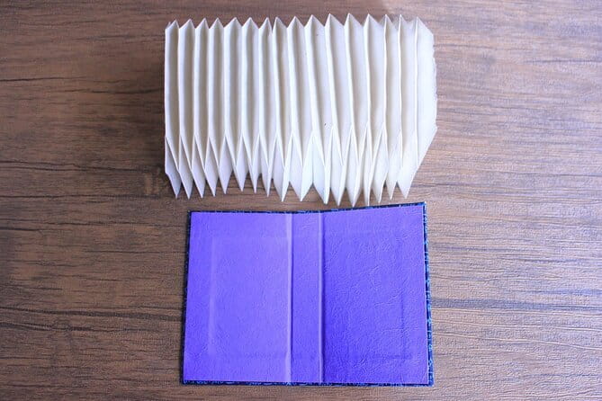 Mini Origami Lamp and Mizuhiki knot Belt Workshop in Ueno - Practical tips so you enjoy the fine folding part