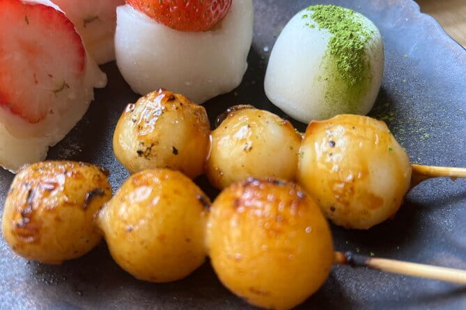 Mochi Matcha Gluten Free Japanese Sweets Class near Shibuya area - What You Make: Matcha Mochi and 4 Gluten-Free Japanese Sweets