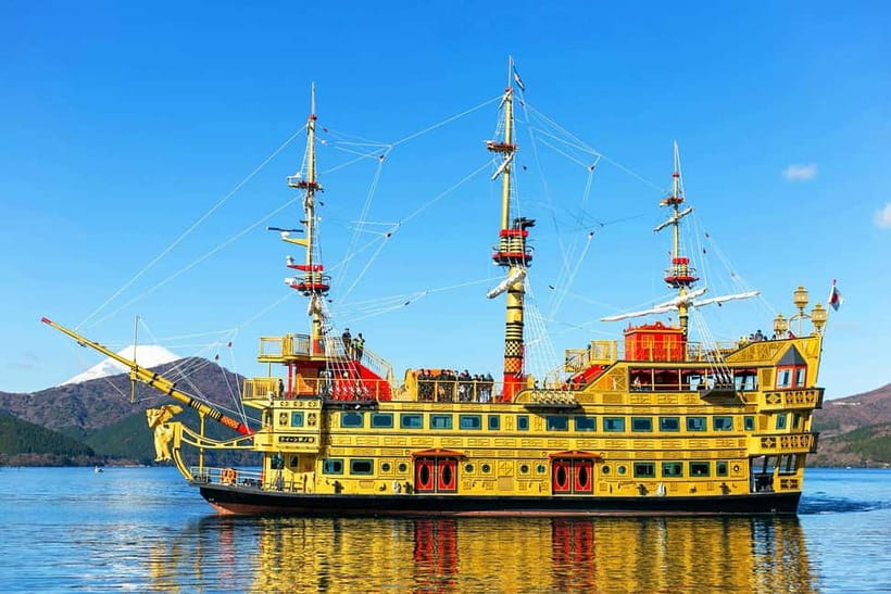 Mt Fuji Hakone/Enoshima Tour:Optional Ropeway/Lake Ashi Boat - Owakudani Black Eggs, Sulfur Smoke, and a Taste of the Volcanic Zone