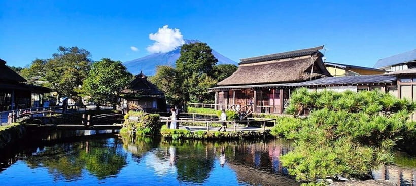 Mt. Fuji Private Tour With Hotel Pick Up From Tokyo - Oshino Hakkai: where Fuji water shapes the town