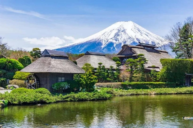 Mt Fuji Top 5 Spots Day Tour: Arakurayama Park,Oshino Hakkai - Oshino Hakkai: The Springs That Make the Day Feel Worth It