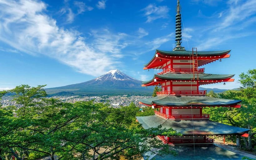 Mt Fuji Top 5 Spots Day Tour: Arakurayama Park,Oshino Hakkai - Lawson Kawaguchiko: A Fuji Photo Stop You Either Love or Laugh At