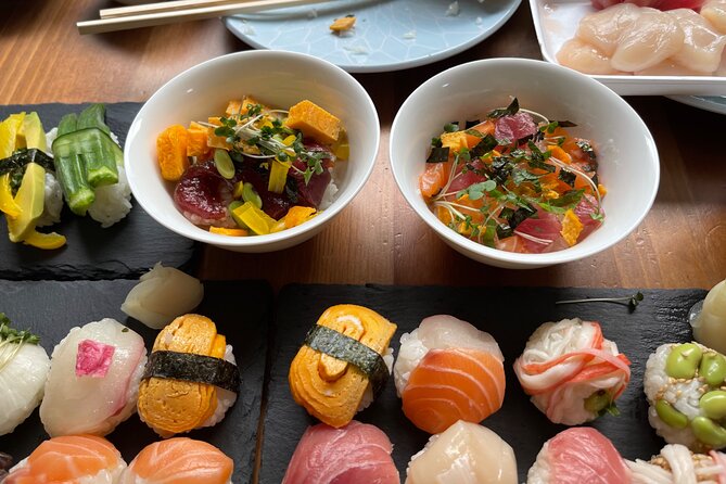 [NEW]JPN CULTURE - Buy@Toyosu Market SUSHI Making +TEA +Maid Cafe - Time Plan and What to Do With the Rest of Your Day