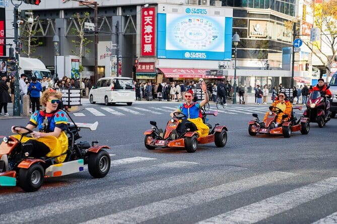 Official Japan Go-Kart Through Shibuya / Shinjuku (IDP Required) - Shibuya Scramble Lights: The Moment Tokyo Turns Into a Show