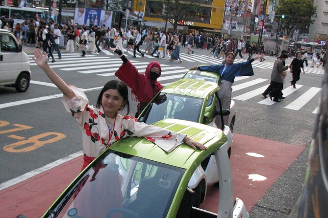 Official Tokyo Shibuya : KIMONO Dressed EV-Go Kart Activity Tour - Price and value: where $104.24 fits in Tokyo