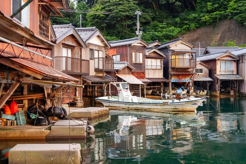 Osaka: Kyoto By The Sea with Amanohashidate & Ine no Funaya - Amanohashidate: the Bridge to Heaven sandbar and its upside-down trick