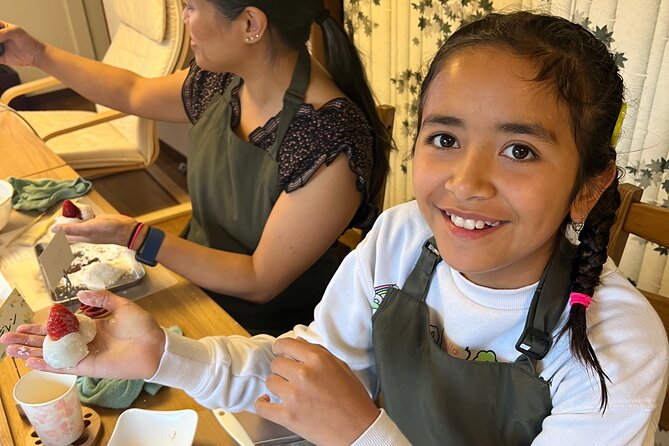 Private Mochi Sweets Making class near Shibuya area - What you make in 2 hours: fruit daifuku and dango