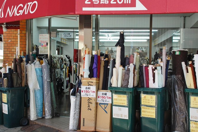 Private Nippori Fabric Town Walking Tour - Nippori Fabric Town: where Tokyo goes all-in on textiles