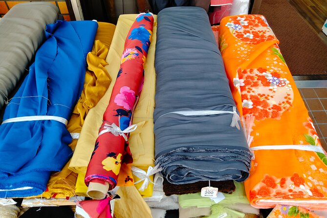 Private Nippori Fabric Town Walking Tour - Wholesale-district shopping tips you can use immediately
