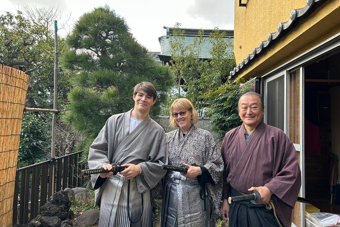 Private Samurai Sword Experience - Kiritaiken Cutting Session: Urethane Rods and the Mozoto Setup