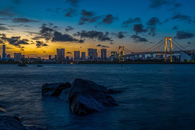Private Tokyo Day-Tour by Car with English Speaking Guide. - Odaiba Seaside Park and Rainbow Bridge, Your Evening View Run