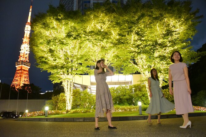 Private Tokyo Night Tour - Omotesando to Shibuya: tree-lined lights, then the world-famous crossing