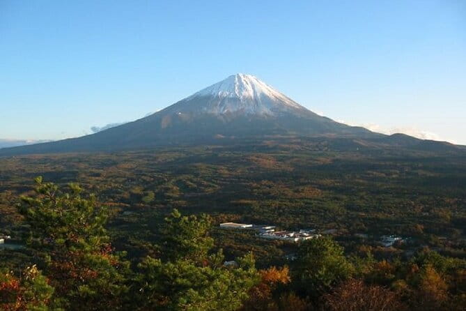 Private Tour of Mt. Fuji Culture and Nature Walk - Stop 1, Sankodai: your morning Fuji framing with lakes and Aokigahara