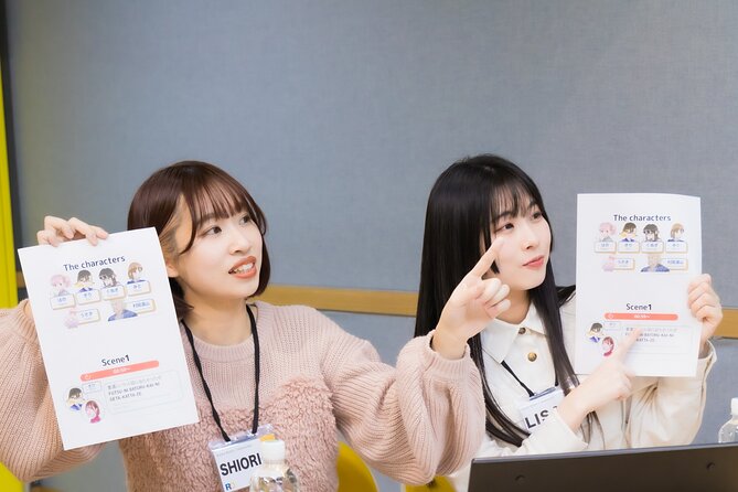 Professional Japanese Anime Voice Acting Workshop in Tokyo - What You Get Back Later: Audio With Animation Keepsake