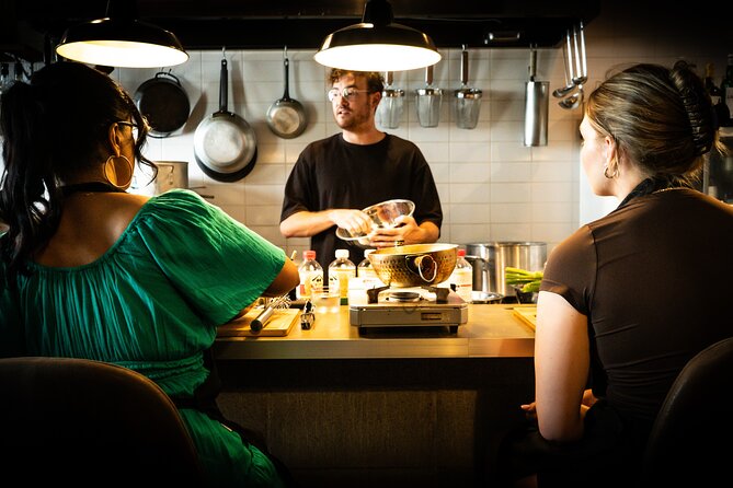 Professional Ramen & Gyoza with Ramen Chef in a restaurant! - Getting to Baba Ramen Cooking Meguro and What to Expect at 9:00