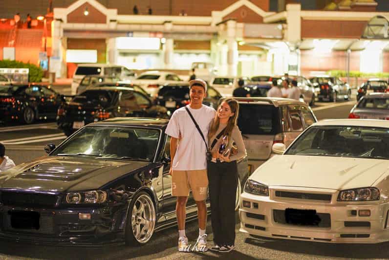 【R34】Tokyo:Private Daikoku tour in Modified R34 - R34 Daikoku, the real Tokyo car scene stop