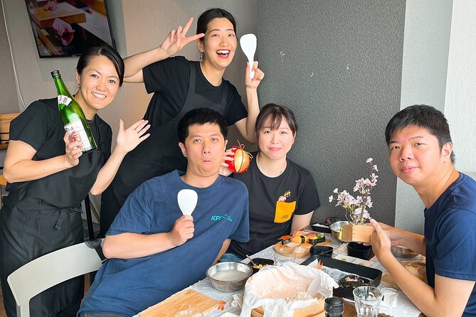 Ramen and Sushi Cooking Class with Sake Pairing Set in Tokyo - Group size, instructors, and the learning vibe that actually helps
