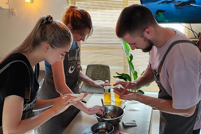 Ramen & Dumpling Cooking in Tokyo with Chef/Vegan possible - The hosts, Yoshi and Amo, and why small groups work