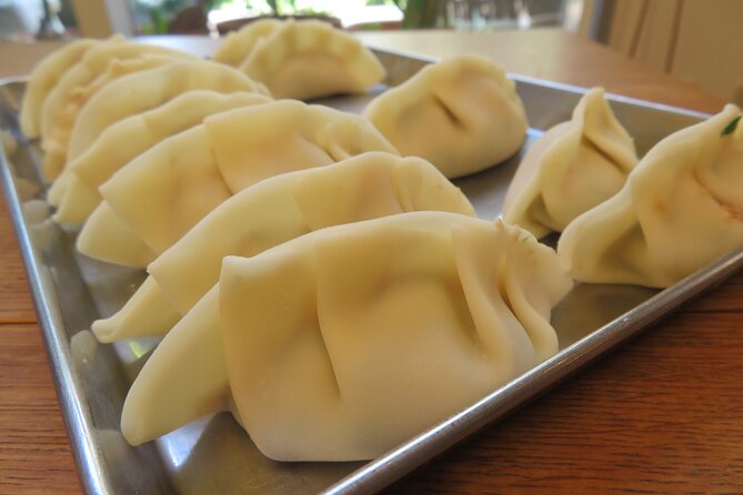 Ramen Making from Scratch with Tokyo Mom(Vegan Option Available) - Gyoza making: dumpling craft you can repeat back home