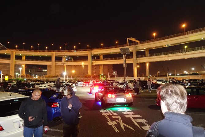 Real Tokyo Runner Club : Daikoku Car Meet Night Tour with JDM Car - The Night Van Ride From Marunouchi, Including Tokyo Tower Drive-By Views