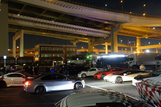 Real Tokyo Runner Club : Daikoku Car Meet Night Tour with JDM Car - What You Might See, From Skyline Icons to Modified RX-7 and R35 Builds