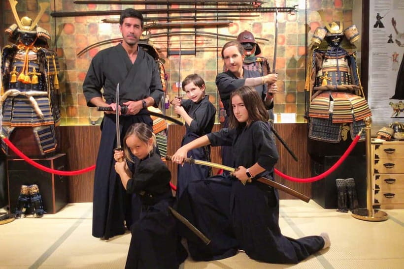 Samurai Ninja Museum Asakusa: Samurai Sword Lesson & Tour - Samurai Armor in Asakusa, Then Katana Basics Right Away