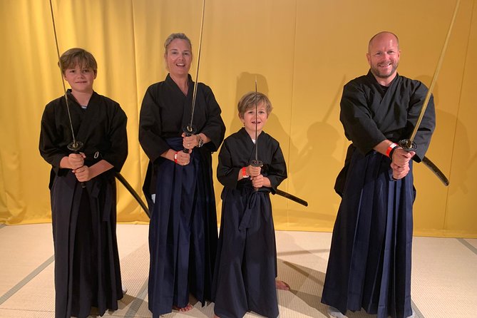 Samurai Sword Experience (Family Friendly)at SAMURAI MUSEUM TOKYO - First Stop: Samurai Ninja Museum Asakusa, the 2:00 pm starting point