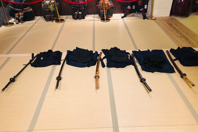 Samurai Sword Experience (Family Friendly)at SAMURAI MUSEUM TOKYO - Ninja Side Quest: weapons trial and throwing-star practice